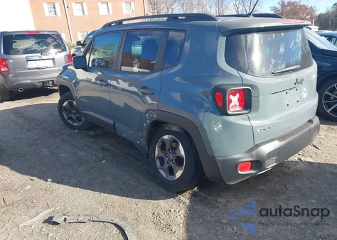 2017 Jeep Renegade Latitude 4X4 from USA, damaged, VIN ZACCJBBH2HPF92418
